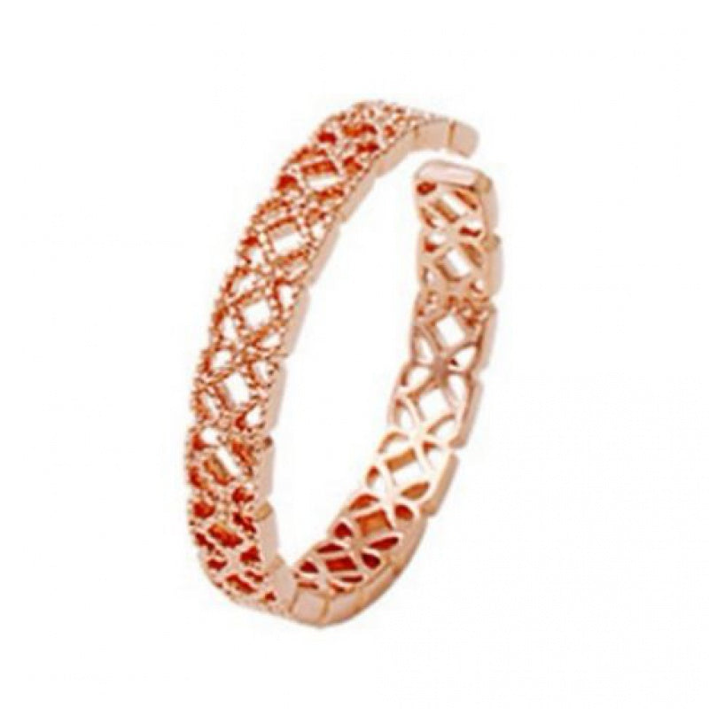 Geometric Open Ring S925 Sterling Silver Jewelry