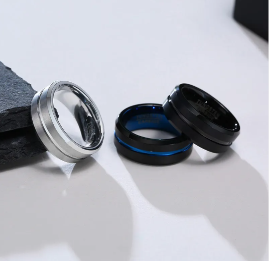 Men's Tungsten Steel Fashion Ring