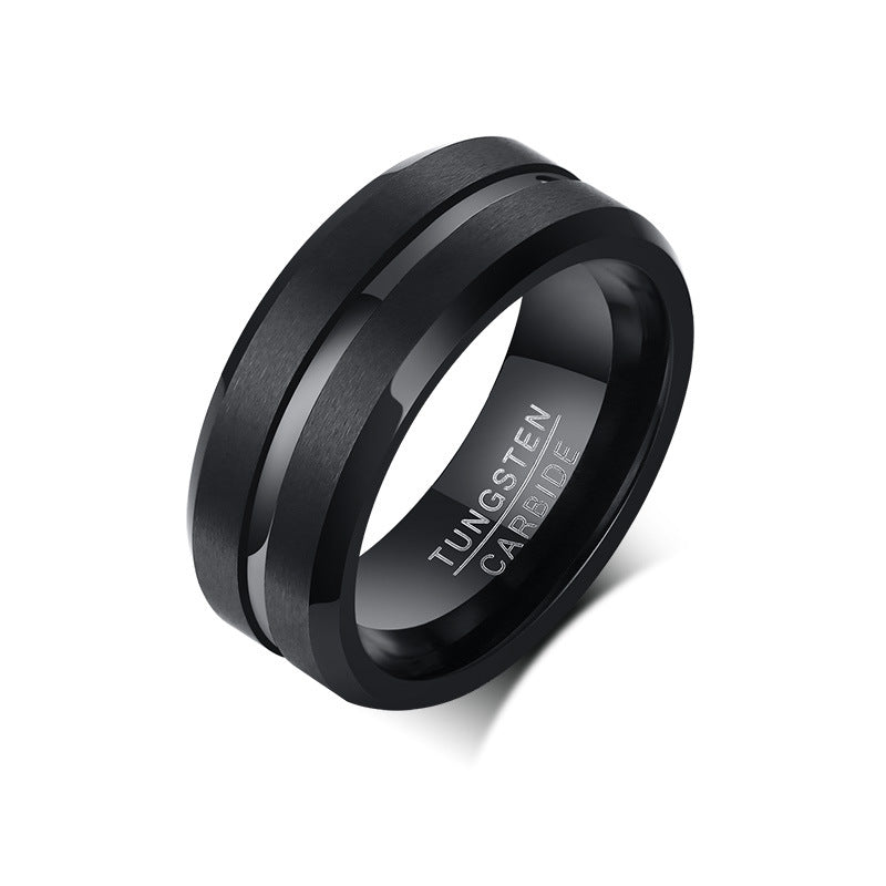 Men's Tungsten Steel Fashion Ring